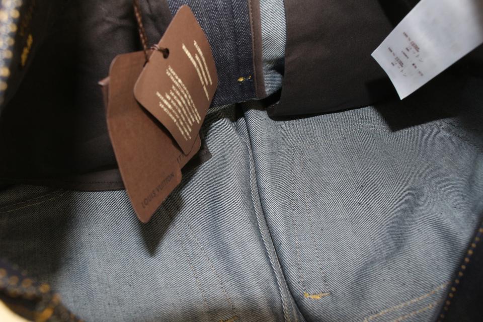 Louis Vuitton Men's 28 Navy Denim Jeans 1222lv31 – Bagriculture