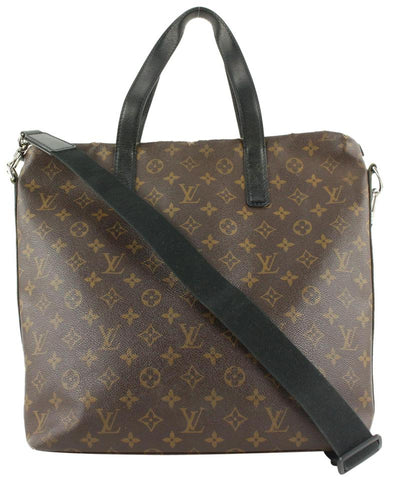 Louis Vuitton Monogram Davis 2way Tote Briefcase Bag 614lvs616