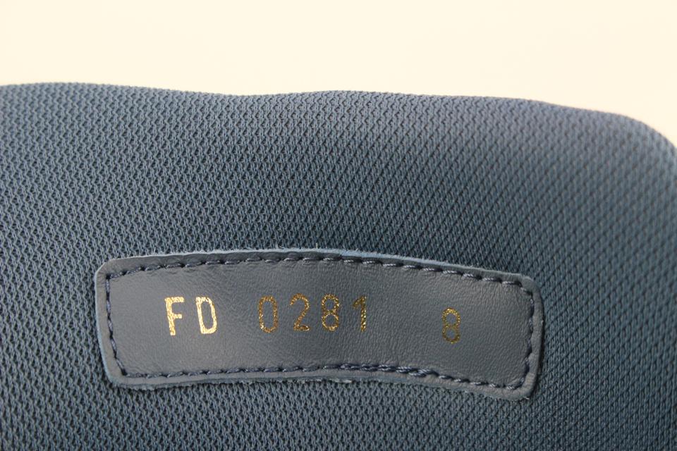 Louis Vuitton Men's 9 US Nigo x Virgil Blue Monogram Denim Trainer Sneaker1115lv27