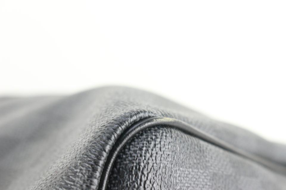Louis Vuitton Black Damier Graphite Keepall Bandouliere 45 duffle