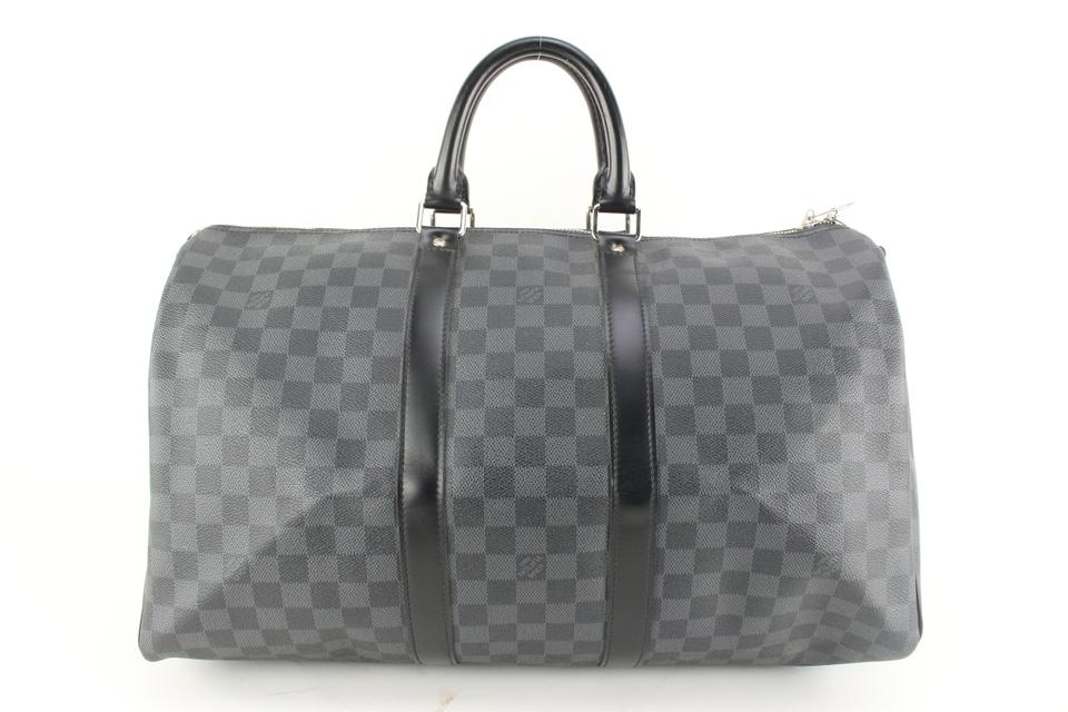 Louis Vuitton Aventure Practical Duffle Bag Damier Nylon Black 17644550