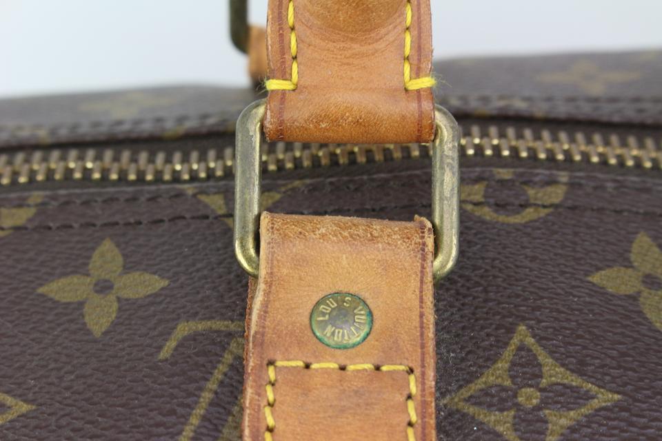 Louis Vuitton Keepall Bandouliere Monogram 55 Brown