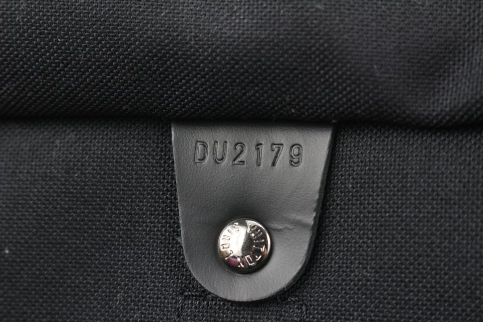 Louis Vuitton Keepall Bandouliere Duffle 55 Black Canvas