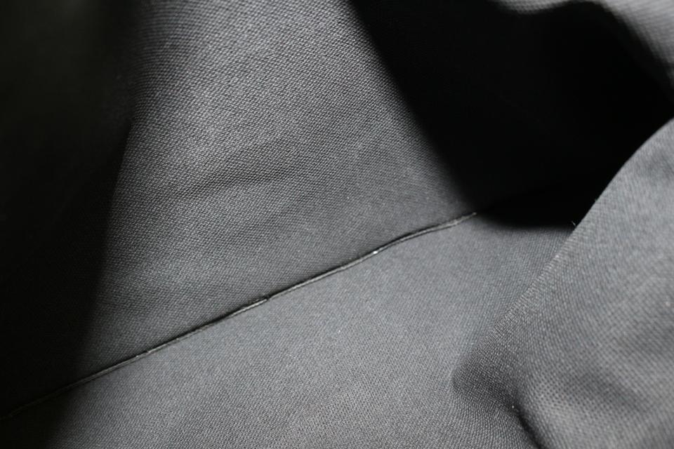 Louis Vuitton Black Monogram Waterproof Keepall Bandouliere 55 Duffle Bag  812lv4