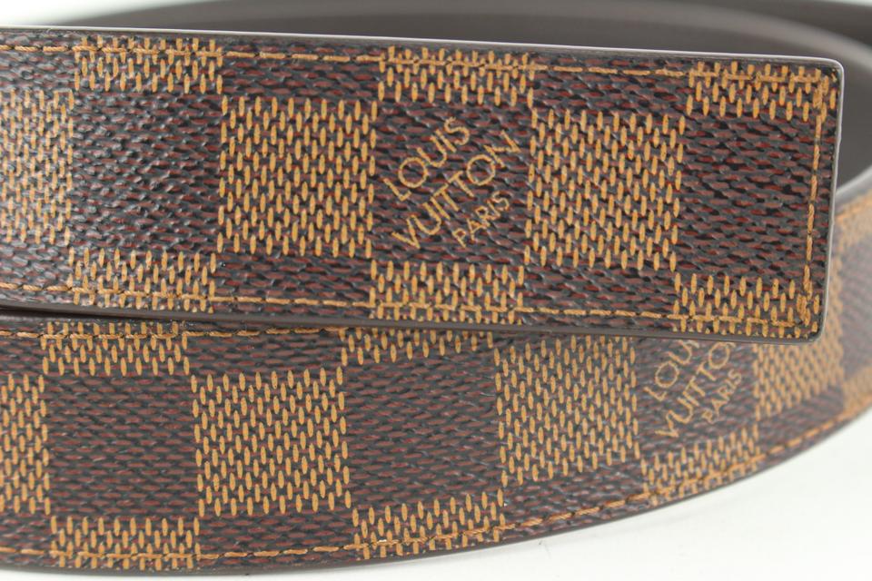 Louis Vuitton Damier Ebene Pattern Belt