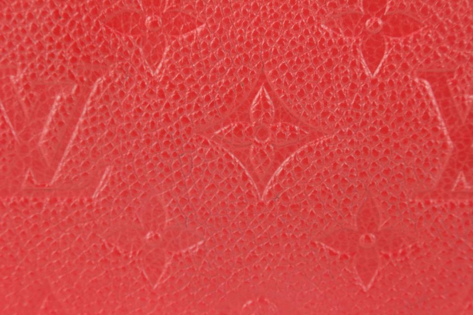 Louis Vuitton Men's L Red Brown Garnet LVSE Monogram Zip Through