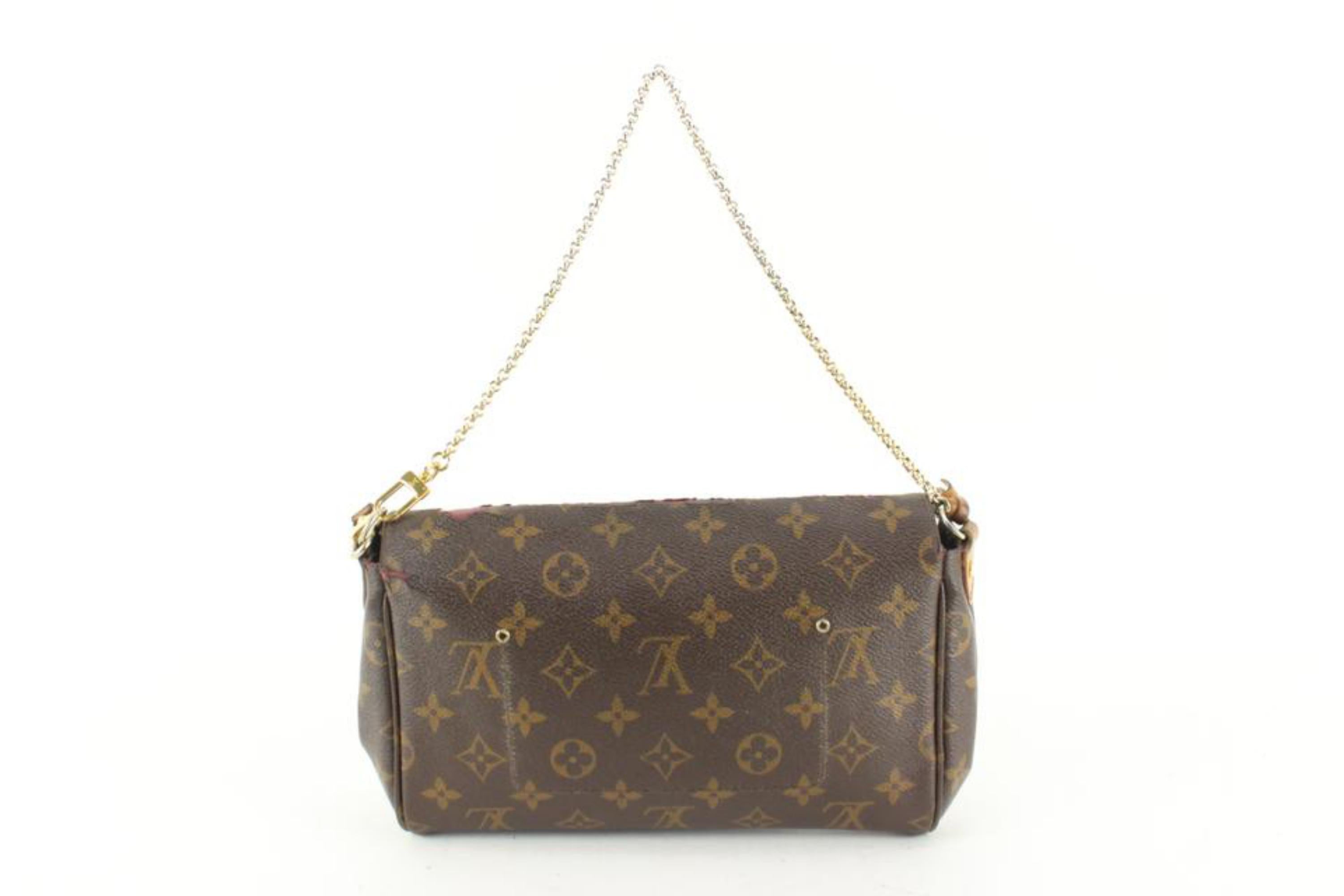 Louis Vuitton Monogram Favorite MM 2way Crossbody Flap Bag