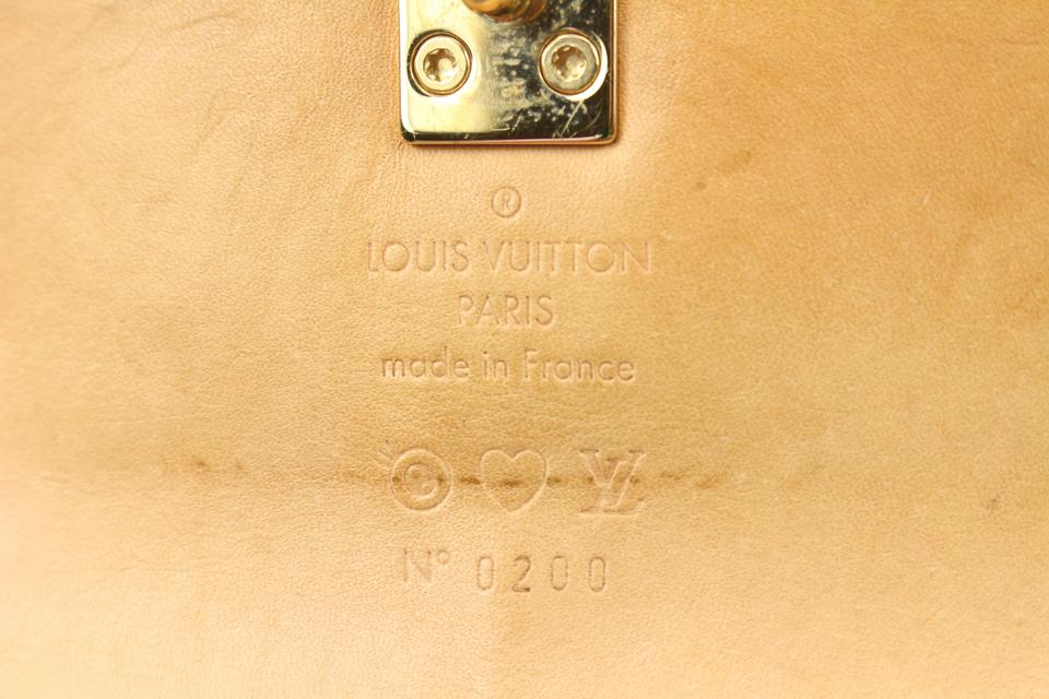 Vuitton Murakami Multicolor Eye Need Bag Black M92050 w Reciept