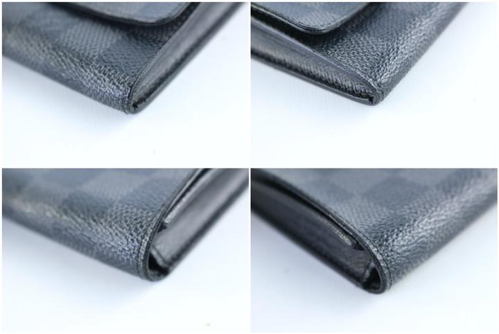 Louis Vuitton, Bags, Louis Vuitton Damier Graphite Continental Wallet
