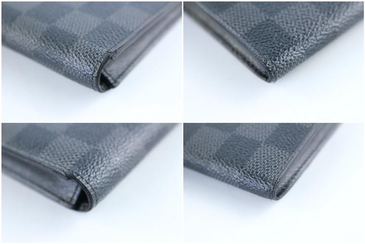 Louis Vuitton Damier Graphite Long Wallet Portefeuille Modulable Sarah Flap  860382