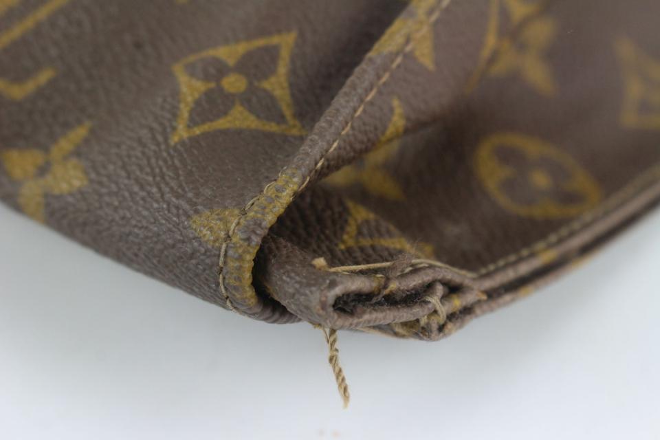 Louis Vuitton Rare Vintage Monogram Garment Bag Insert Pouch 6LZ1209
