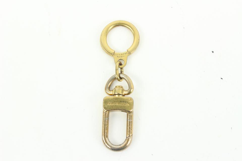 LOUIS VUITTON Pochette Extender Key Ring Gold 27346
