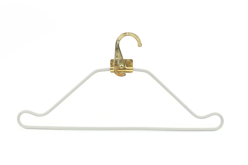 Louis Vuitton Gold x Grey Retractable Hanger 14lv323s