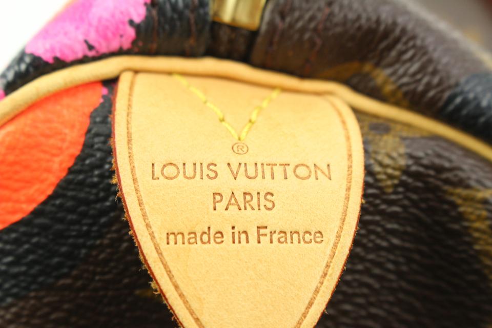 Louis Vuitton Speedy 30 Stephen Sprouse Rose - IconPrincess