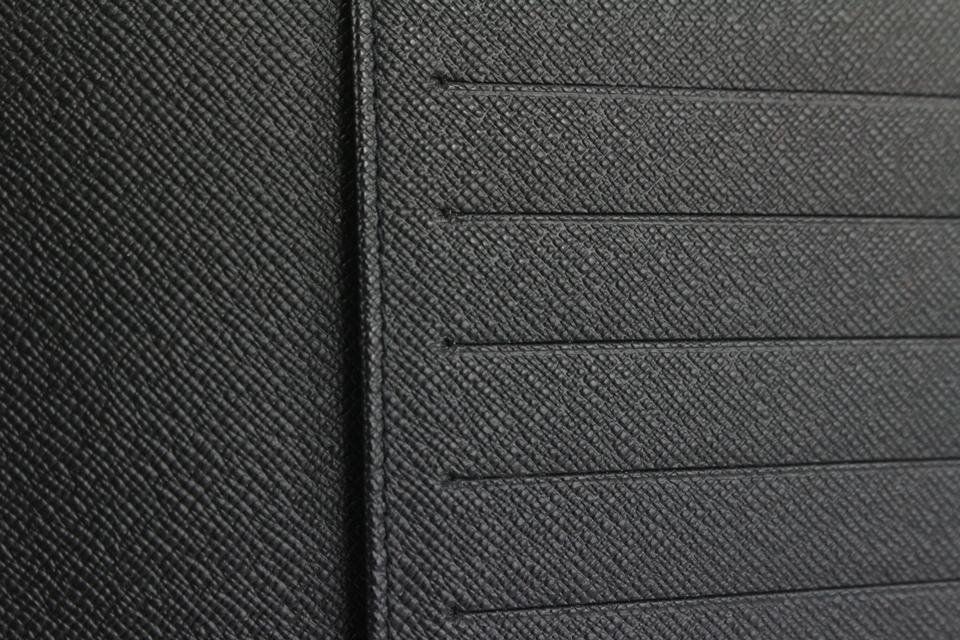 Louis Vuitton Black Damier Graphite Desk Agenda Cover Louis