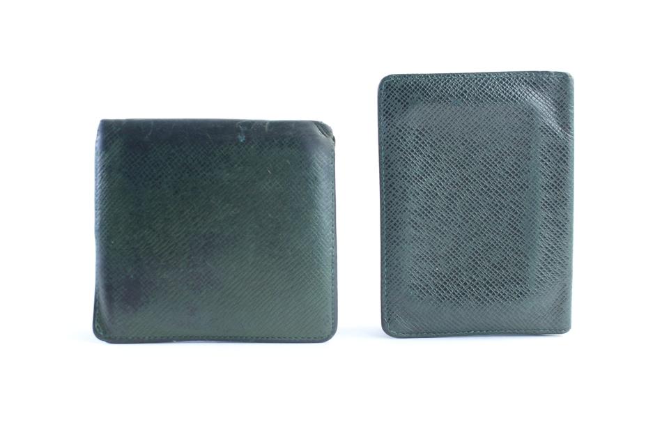 Louis Vuitton Taiga Wallet and Card Case Set 226904