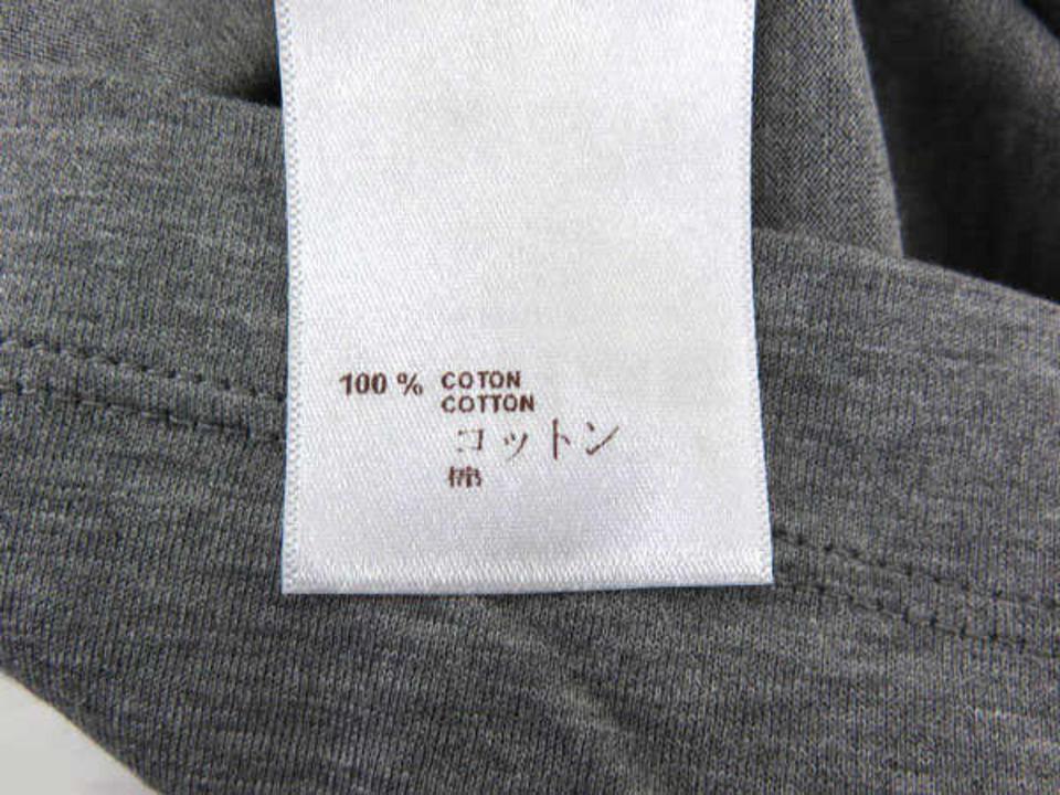 Louis Vuitton Hot Dog Limited Edition Logo Fleur LV T-Shirt Grey 233236