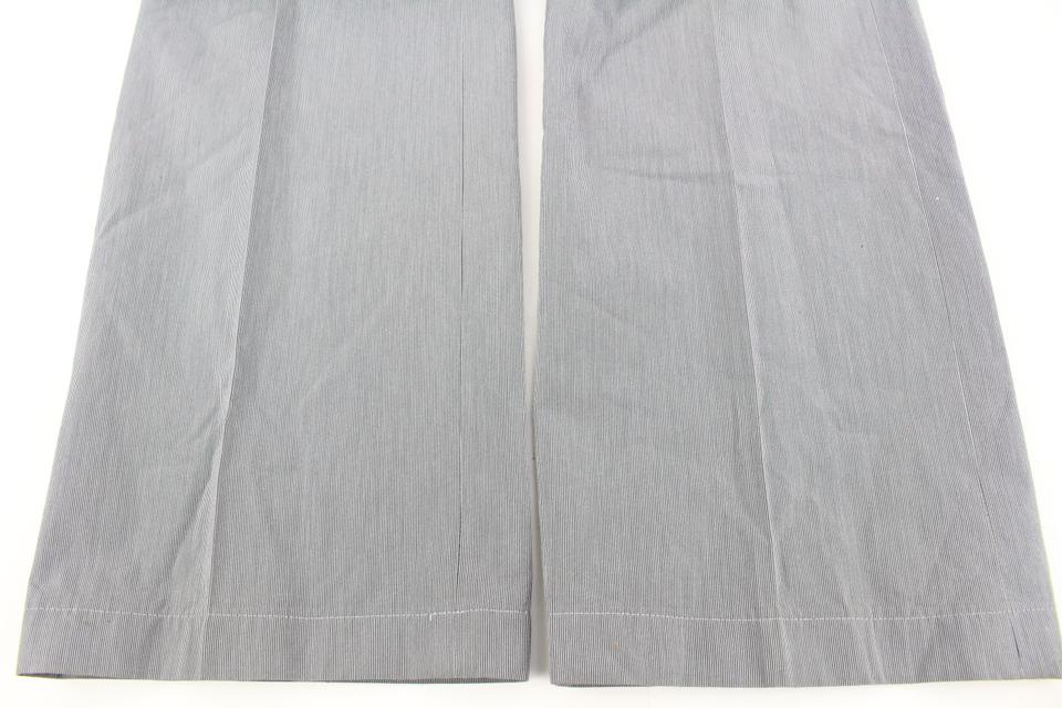 LOUIS VUITTON Ripstop Tailored Pants Grey. Size 46