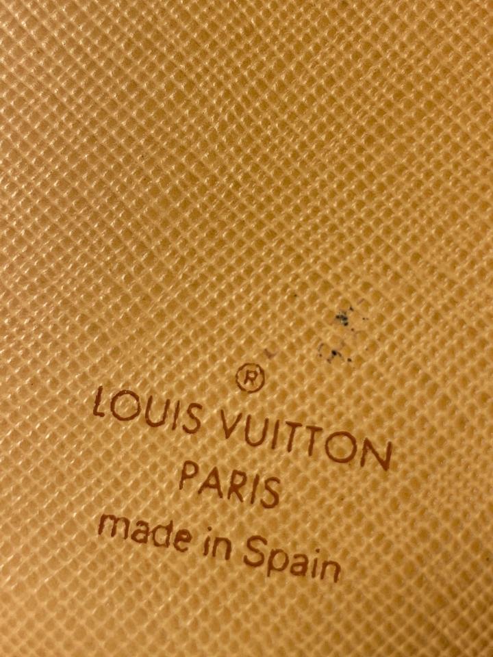 Louis Vuitton Mini Lin Small Ring Agenda Cover - Red Books