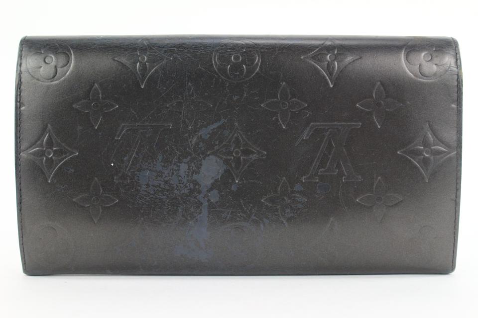 Authentic Louis Vuitton Monogram Vernis Compact Ludlow Snap Wallet TH0053