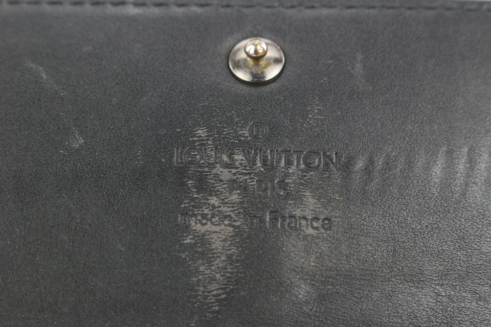 Louis Vuitton Silver Monogram Vernis Sarah Wallet Louis Vuitton
