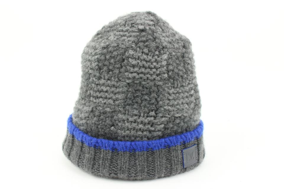 Louis Vuitton, Accessories, Authentic Louis Vuitton M76593 Beanie Hat  Knit Hat Knit Cap Bonnet Lv Ahead Knit