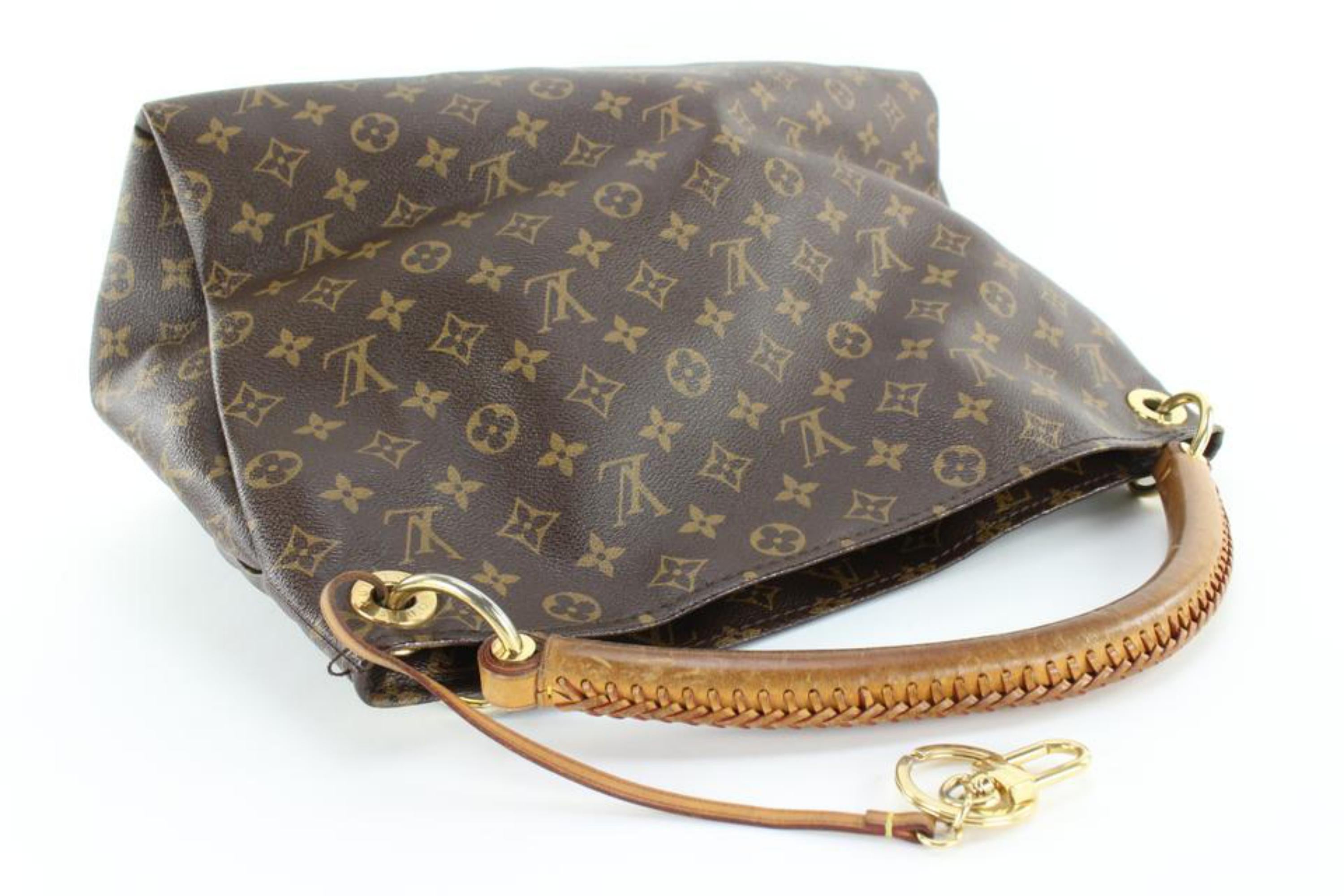 [Japan Used Bag] Used Louis Vuitton Pochette Papillon Monogram Brw/Pvc/Brw  Bag