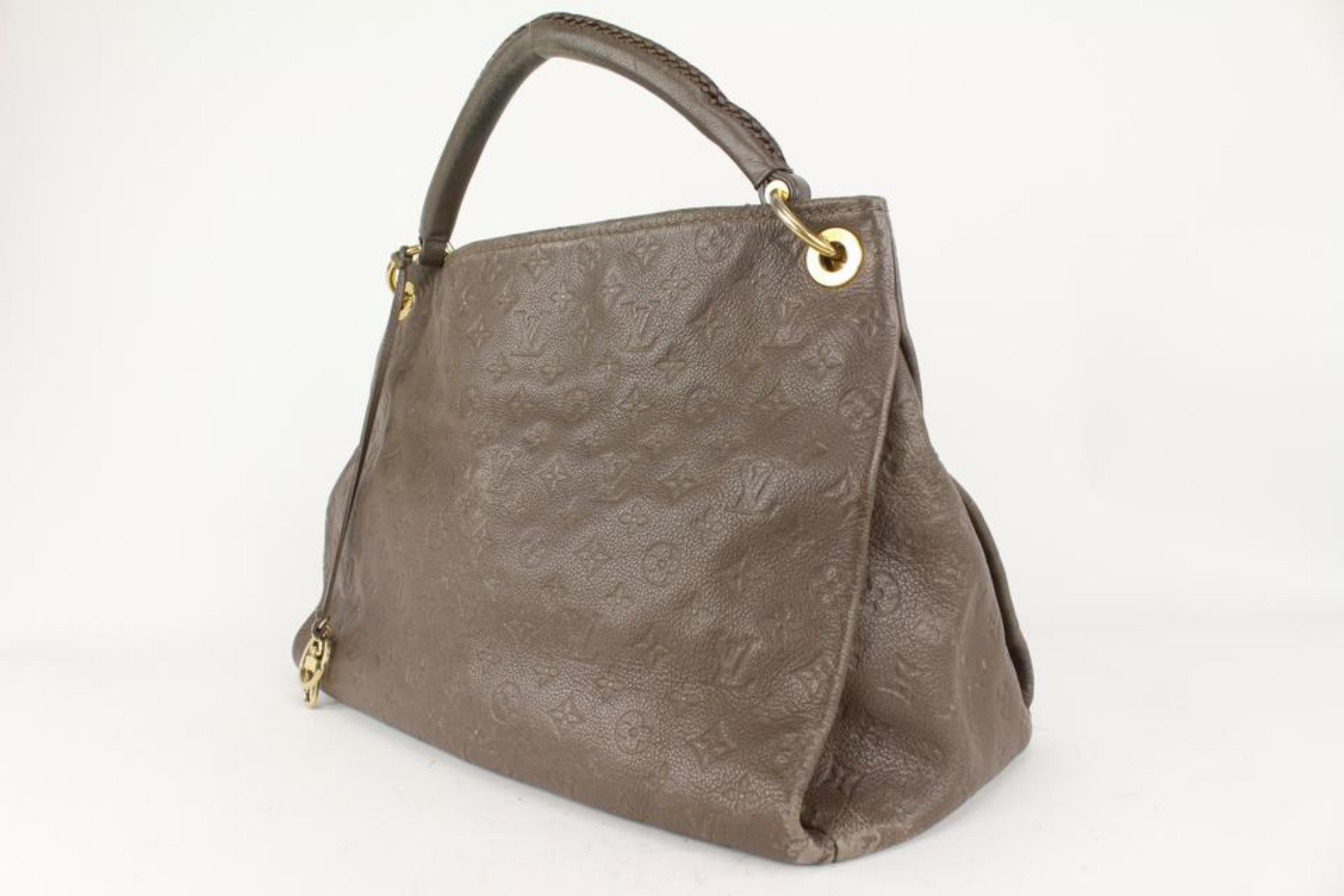 Louis Vuitton Artsy Shopping Bag in Brown Empreinte Monogram Leather
