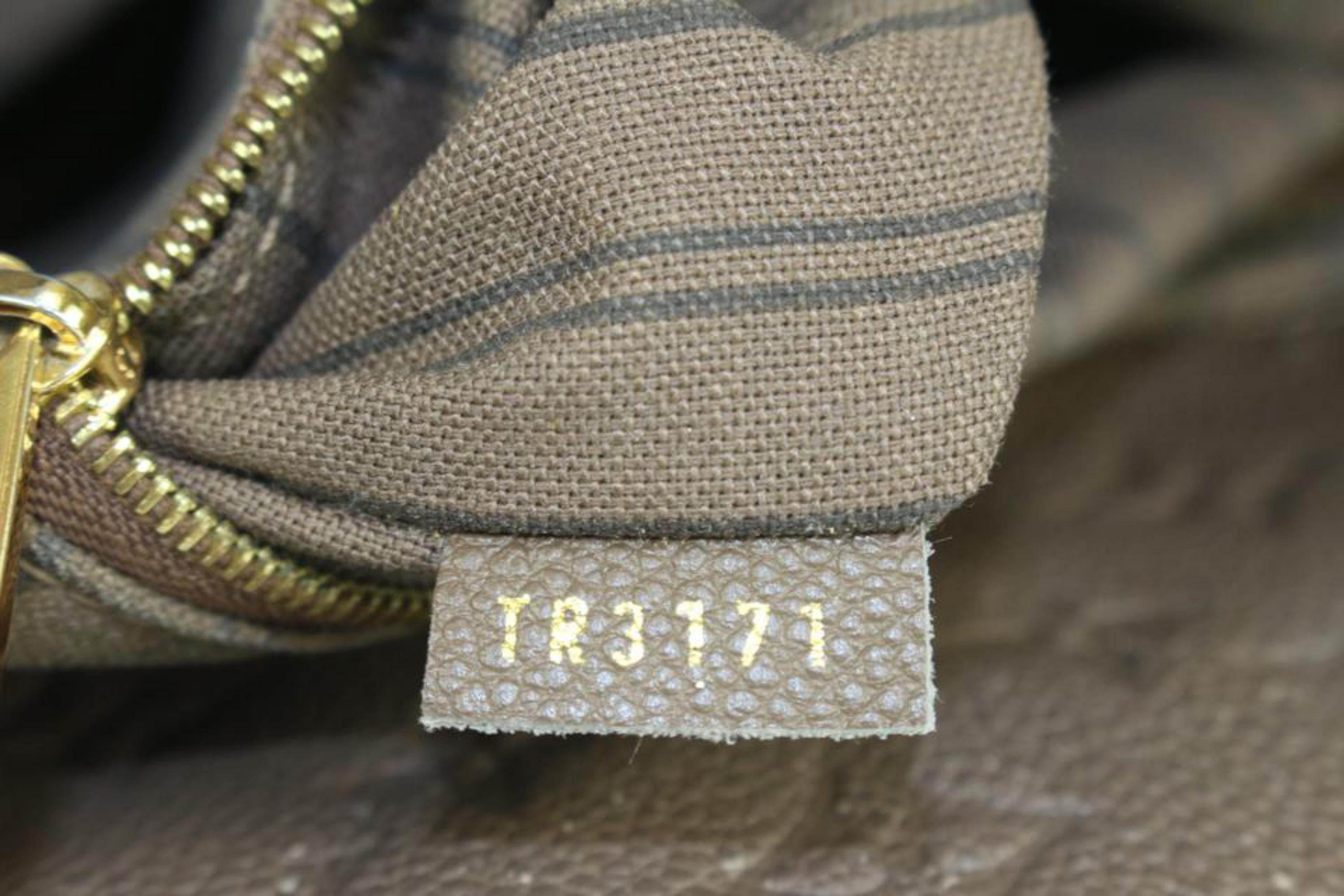 Louis Vuitton Artsy MM Hobo Terre Monogram Empreinte Leather Large
