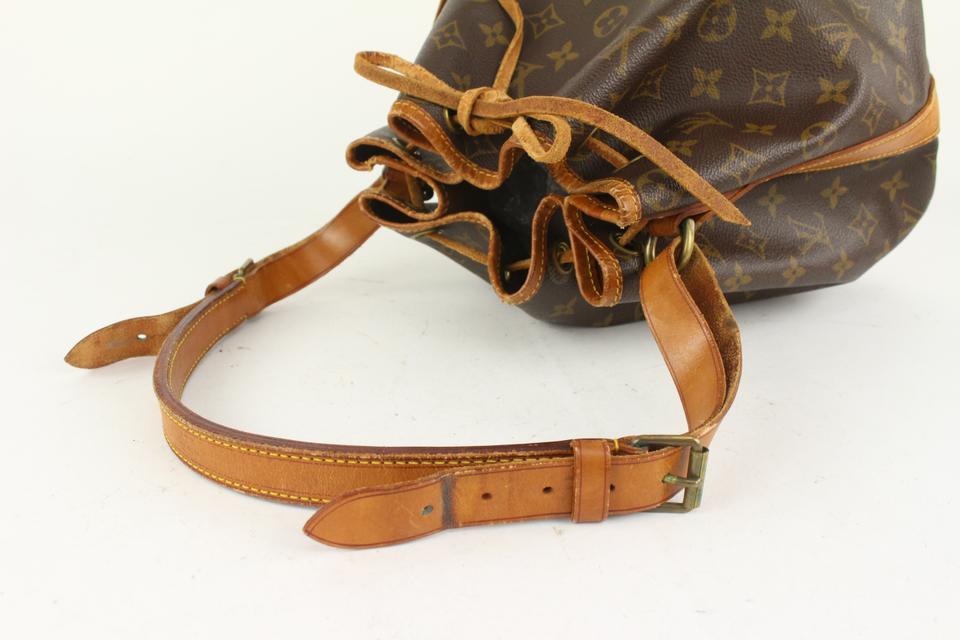 Louis Vuitton Monogram Petit Noe Drawstring Bucket Hobo Bag 1019lv24