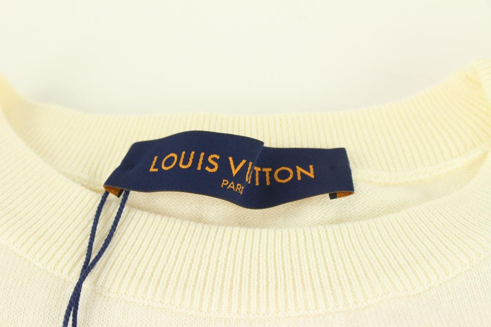 Louis Vuitton Men's L Virgil Abloh Nigo LV Made Intarsia Knit Duck Crewneck