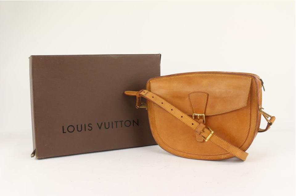 Louis Vuitton Ultra Rare Special Order Natural Vachetta Leather Jeune –  Bagriculture