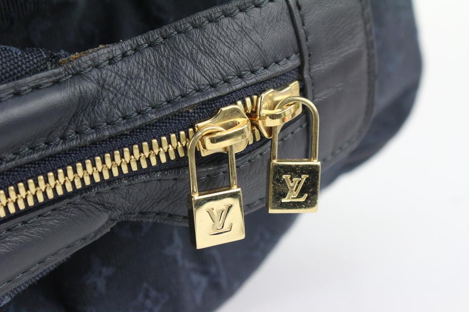 Louis Vuitton Blue Monogram Mini Lin Josephine PM Shoulder Bag Louis Vuitton