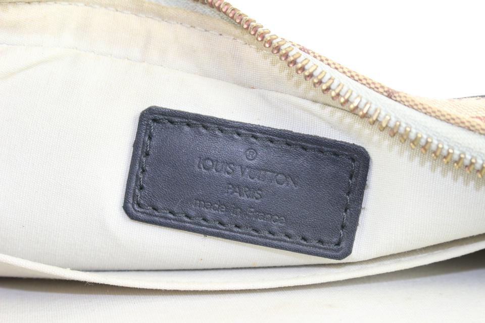 Louis Vuitton Grey x Navy Monogram Mini Lin Juliette MM Crossbody Bag  22lk427s