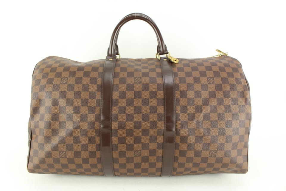 Louis Vuitton Limited Edition Keepall 50 Bandoulière Duffel Bag on