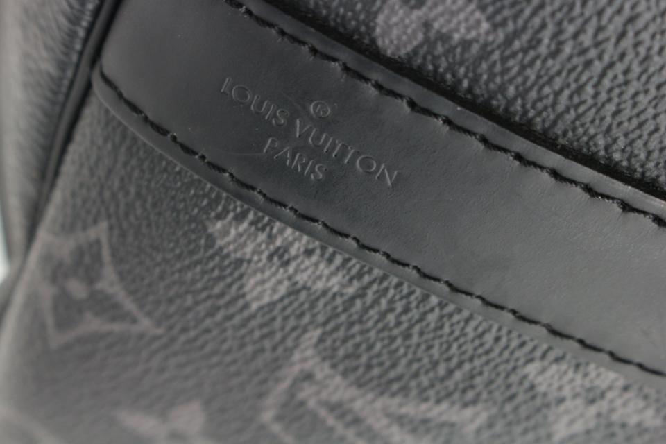 Louis Vuitton Monogram Eclipse Keepall Bandoulière 45 - Black