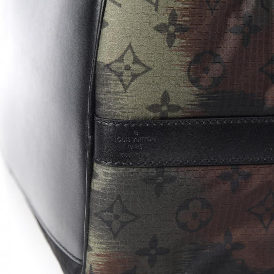 Louis Vuitton Keepall Bandouliere Bag Limited Edition Camouflage Monogram  Nylon 50 Multicolor 2201911