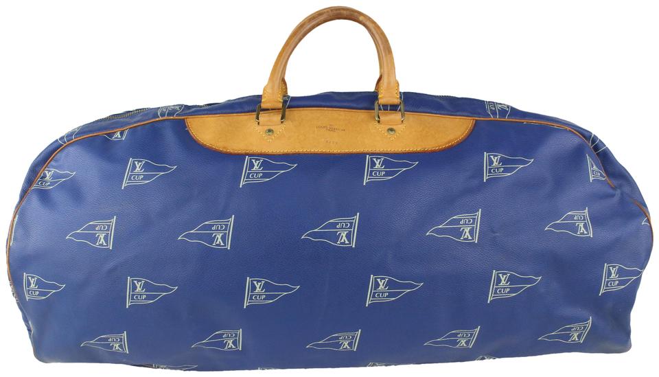 lv blue handbag
