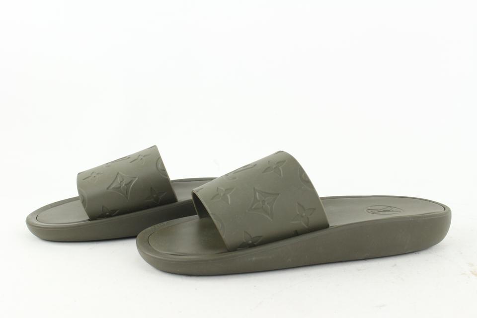 NEW Authentic Louis Vuitton Sunbath Monogram Mules Sandals Size EU