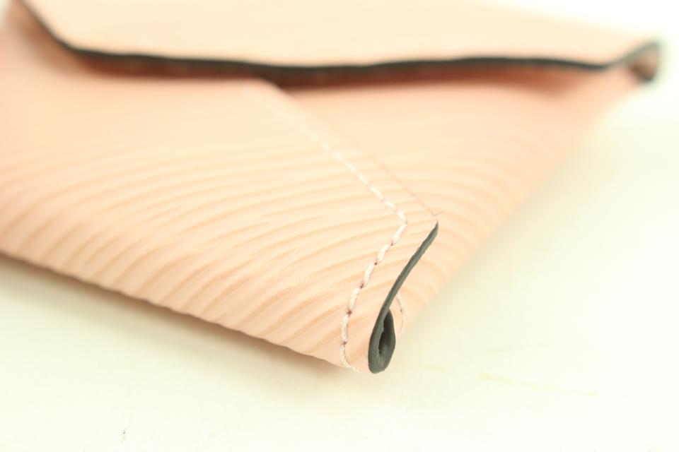 Louis Vuitton Silver Epi Leather Kirigami Medium Envelope Pochette