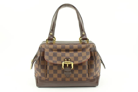 Louis Vuitton Damier Knightsbridge Buckle Boston Bag 3lv131s