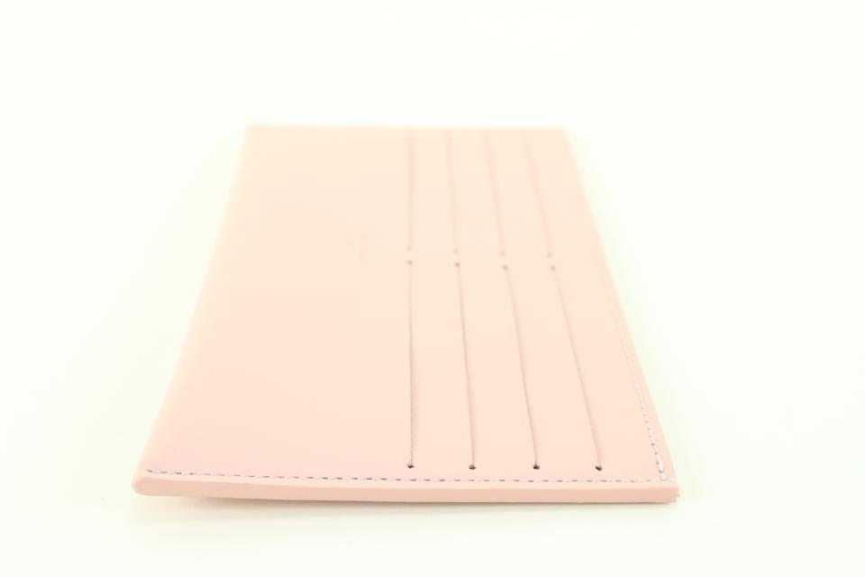 Louis Vuitton light pink leather Felicie card/bill insert – My