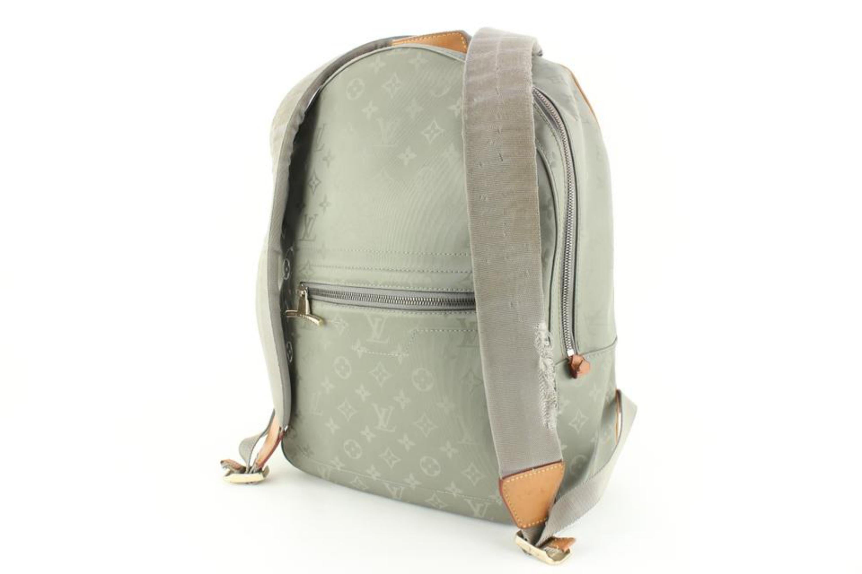 vuitton grey backpack
