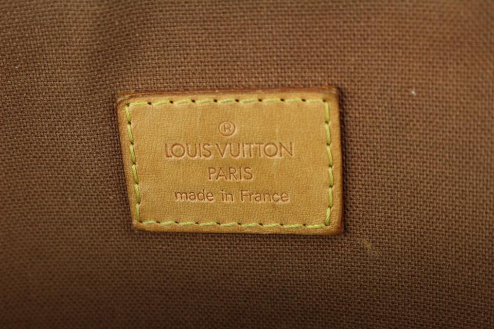 Louis Vuitton Lockit Horizontal Tote Brown Monogram Coated Canvas