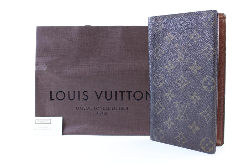 Louis Vuitton Canvas Checkbook Wallets for Men for sale