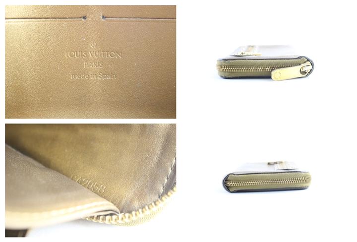 Louis Vuitton Zippy Suhali Wallet Silver Leather For Sale at 1stDibs