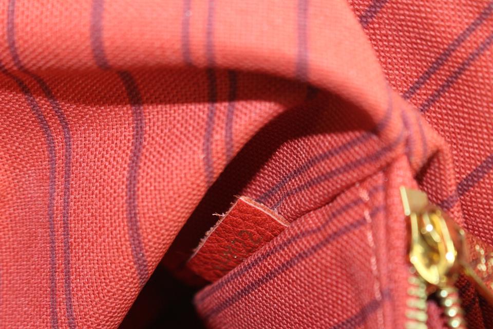 Louis Vuitton Red Leather Monogram Empreinte Lumineuse PM 2way Bag