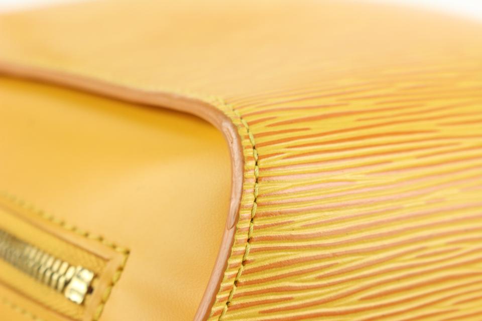 Louis Vuitton Mabillon 870965 Yellow Epi Leather Backpack, Louis Vuitton
