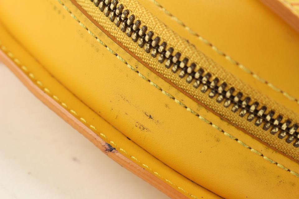 LOUIS VUITTON Epi Leather Mabillon Backpack Yellow