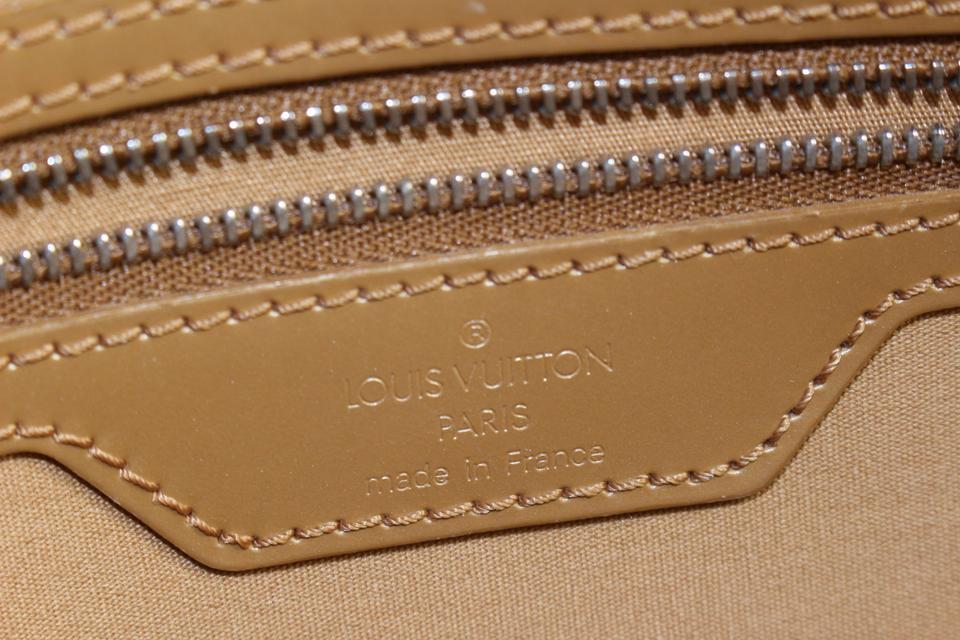 Louis Vuitton Gold Monogram Vernis Mat Shelton Trunk Satchel Bag 927lv –  Bagriculture